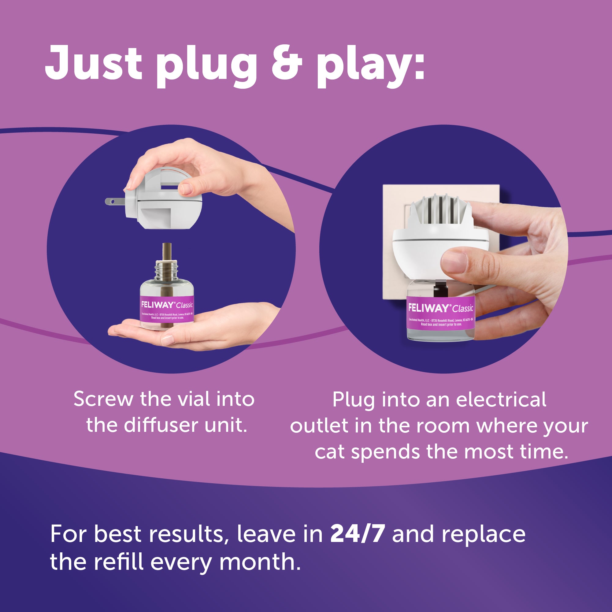 FELIWAY® Classic Diffuser Kit